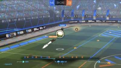 Was playing some spike rush earlier today and somehow broke the law of gravity