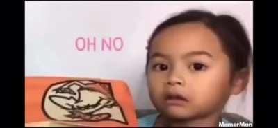 Uh oh the camera was on....