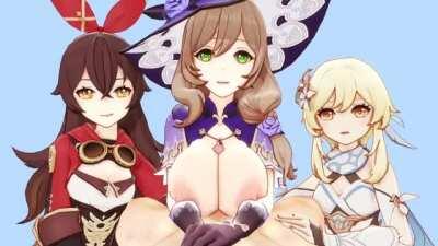 Lisa Giving A Titjob Porn (Batesz) [Genshin Impact]