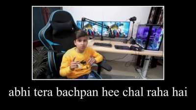 GTA khelne ki umar tak toh ajata