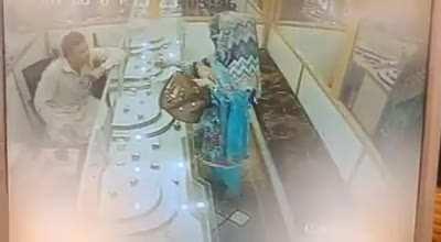 WCGW if you put gun back in your bag.