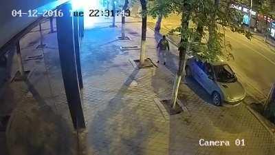 It happened in Moldova, so it is pretty balkan/romanian