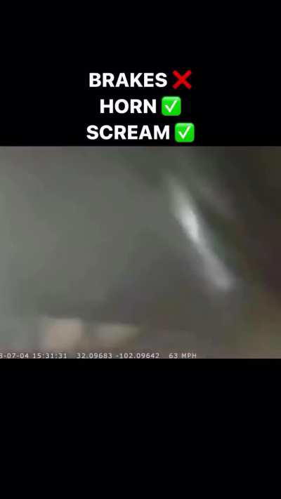 Unfortunately the scream didn't work.