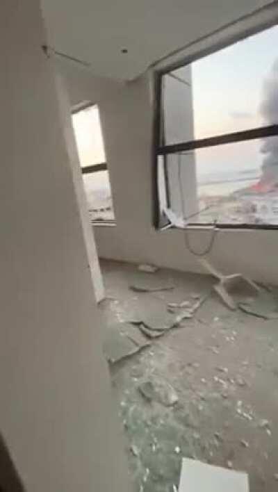 Beirut explosion aftermath