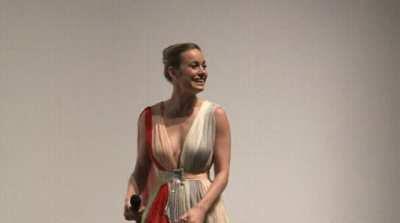 Brie Larson's Bouncing Breasts.