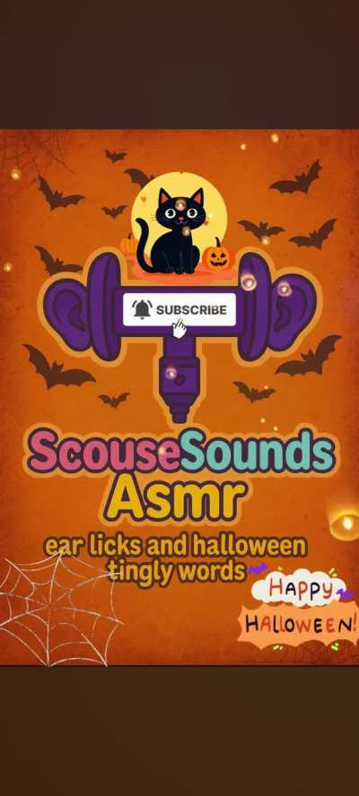 Intense halloween ear licking and Spooky trigger words!!! Yt link is below! Please go sub if you like my content. We are nearly at 300 subs!!!!!! Enjoy lovelies--scouse xx🤗💜💗🥰♥️💓😜