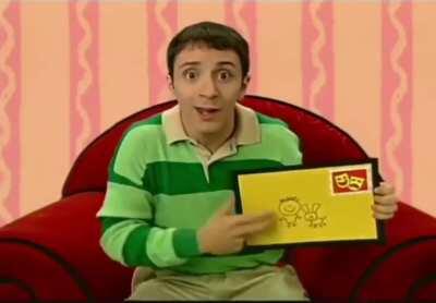 the wholesome detective sends steve blue clue a letter 😊😍🤭😳🤗