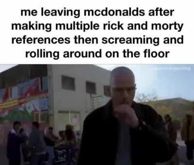 Now its total destruction caw caw