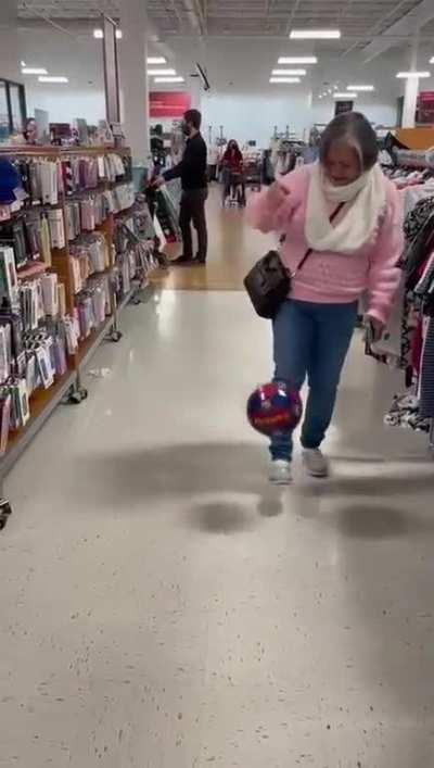 JJ, can my grandma play in the charity match?