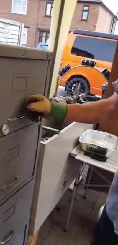 Unique Bar-B-Q set up !!!