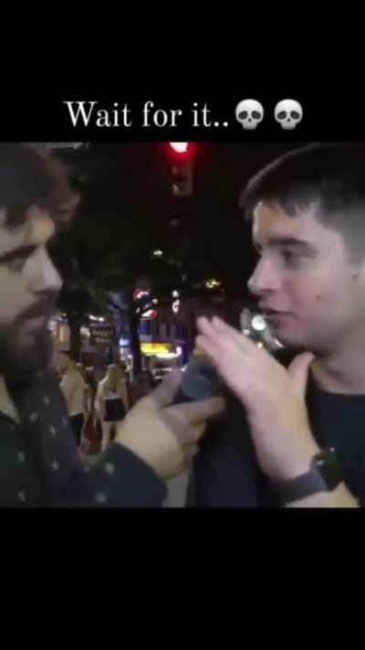 My man did not stutter