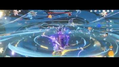 C6 Yelan Bullying Raiden (Not Downed)