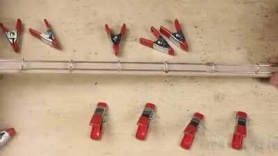 How to make a marble track