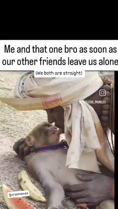 When you're alone with that one bro