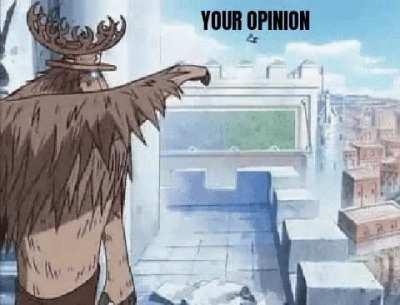 When someone says One Piece is bad