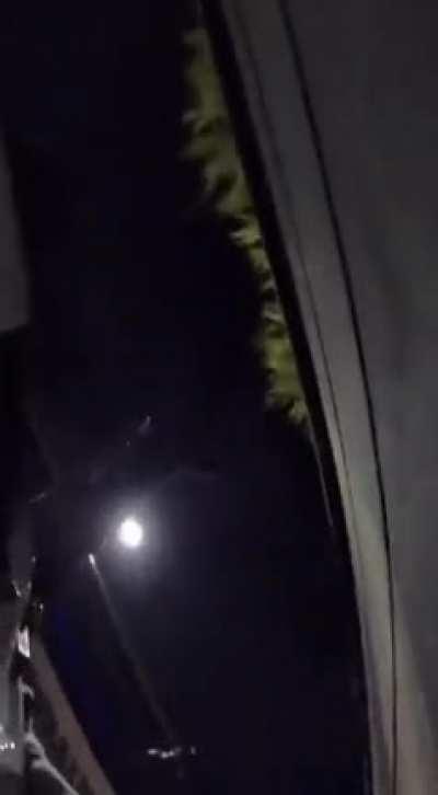 Biker shows the Finger to a security camera and win a stupid prize.