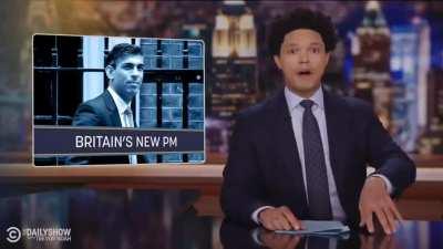 The Dailyshow on racism against Rishi Sunak