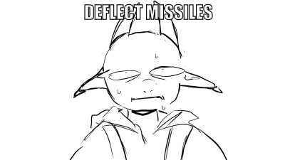 [OC][Art] DEFLECT THIS