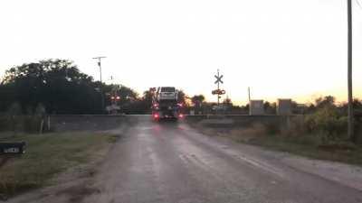 Amtrak Train Collides With Semi Car Hauler in Oklahoma