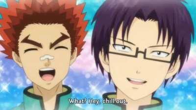 I've watched this anime like 5 times now and it still makes me laugh so much😂😂 (Saiki Kusuo no Sai nan)