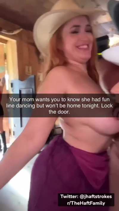 Nia lets Jennifers son know they will be out all night