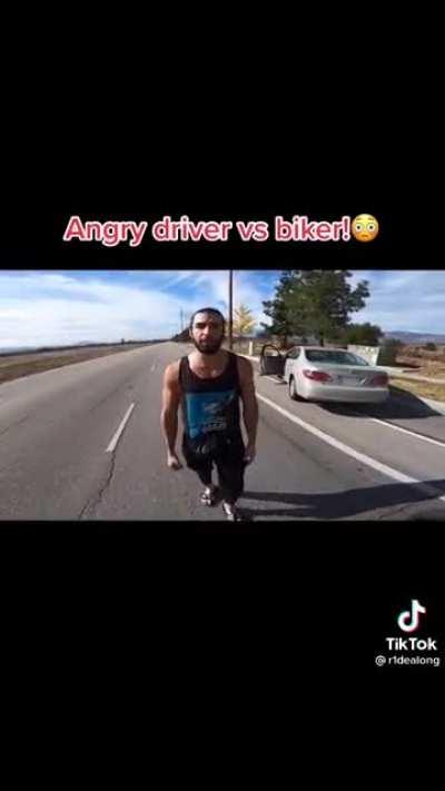 I was driving normal