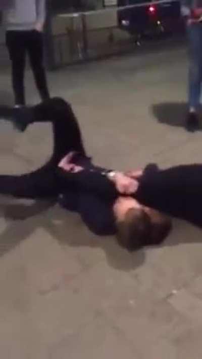 Dude got dropped on his head