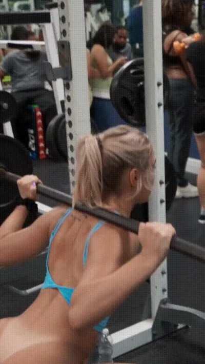 Kelsey Kane in a gym