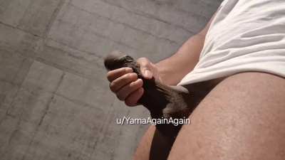 I know you've got a hole that can handle this thick uncut BBC