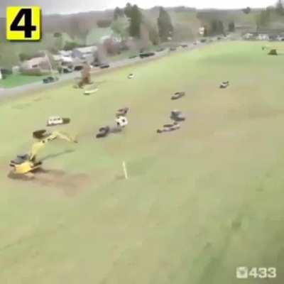 Real life Rocket League