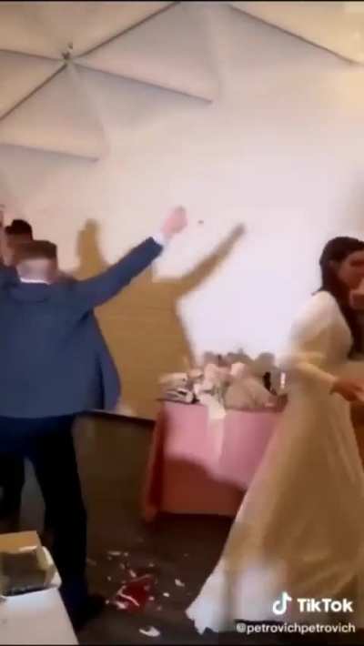 Wedding brawl