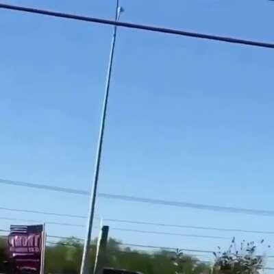 Amazing --- Trump Supporters Surround and Escort Kamala Harris Out of Texas City