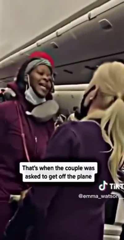 Punching a flight attendant because they asked you to wear your seatbelts...