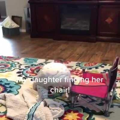 Trying to find my camping chair drunk, after the fire goes out, and no headlamp.