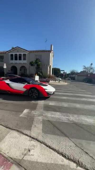 First Customer Delivered Mclaren Sabre spotted by @LACarSpotter_