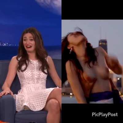 Emmy Rossum collage NSFW