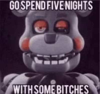 to those of you who get off to toy chica