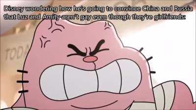 Silence, Mickey Mouse is thinking.