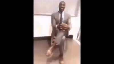 Everyone else in the cinema: Enjoying the film.  Scott in disguise: