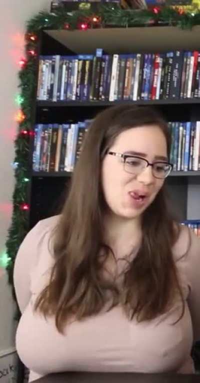 Building Some Anticipation for her Big Reveal