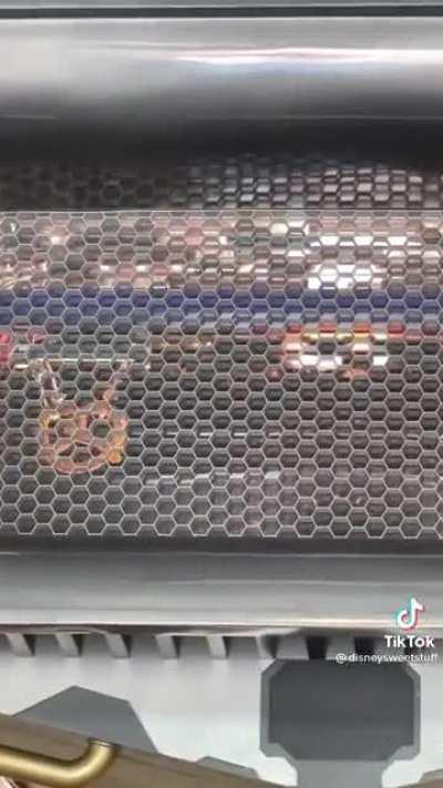 I didn’t blink and still don’t know how it’s done.