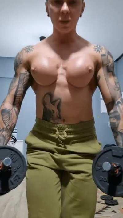 I am ready for my home workout