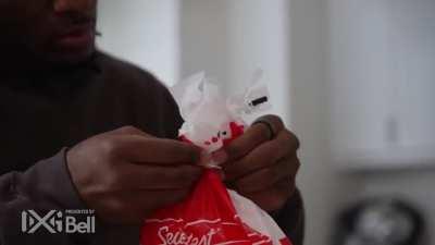 Precious Achiuwa fights his greatest battle vs. bagged milk