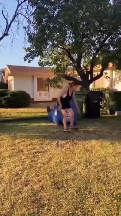 Racist dual hammered Karen!