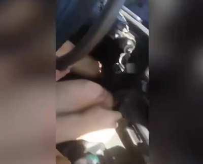 Road rage chase in Russia with a nasty finish