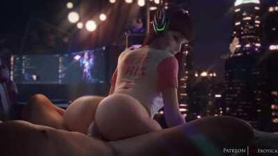 D.va Anal Ride (VGErotica) [Overwatch]