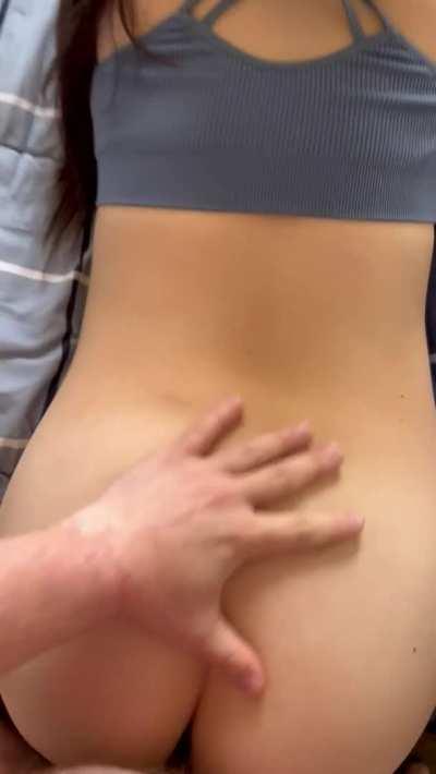 Guiding him into my married pussy