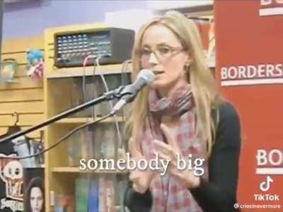 Combat, she's ready for combat.