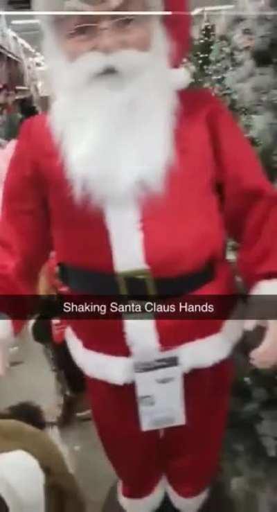 hehe santa