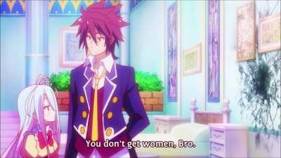 Oh no, he’s hot! [No Game No Life]
